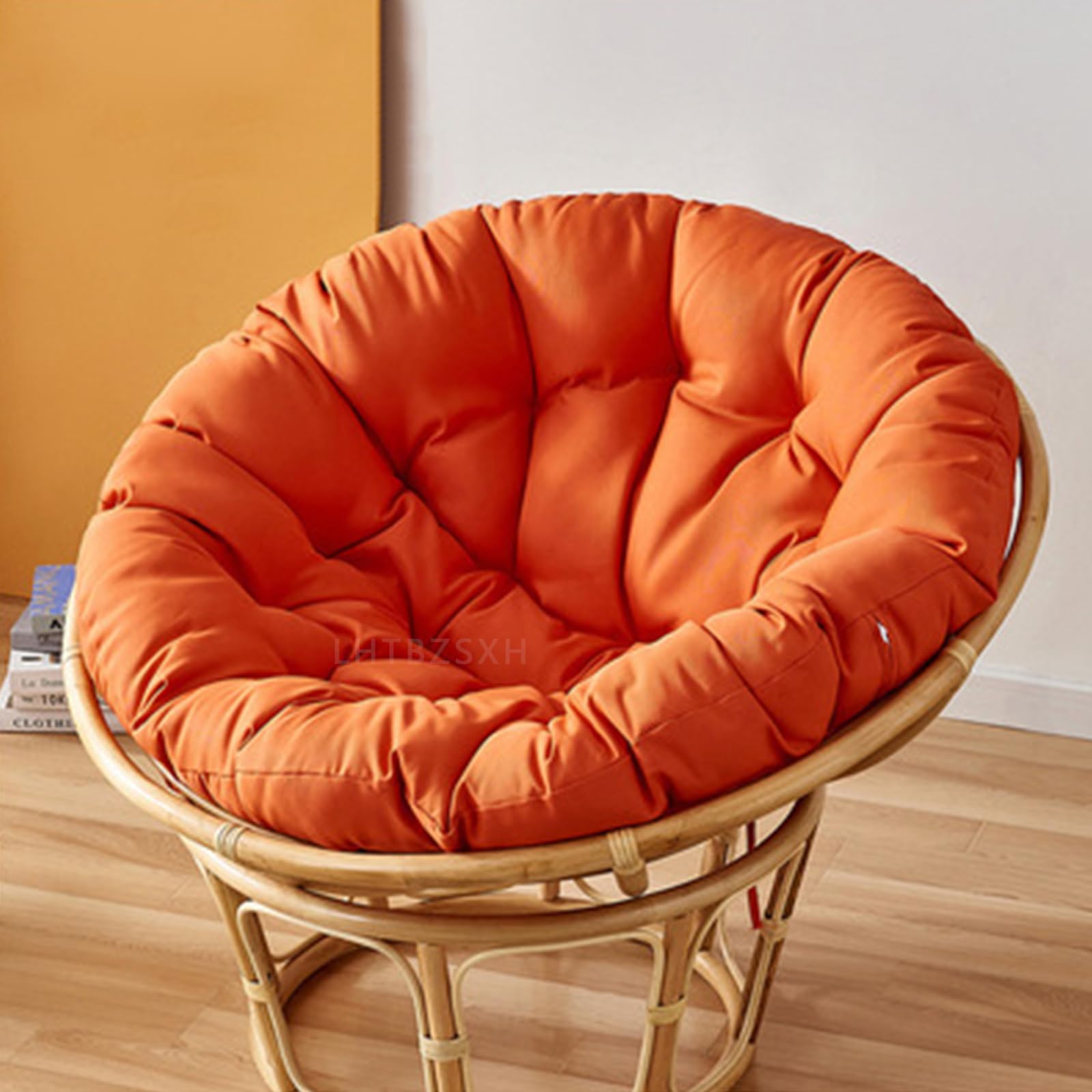 Coussin de chaise rond résistant et ultra épais pour fauteuil œuf