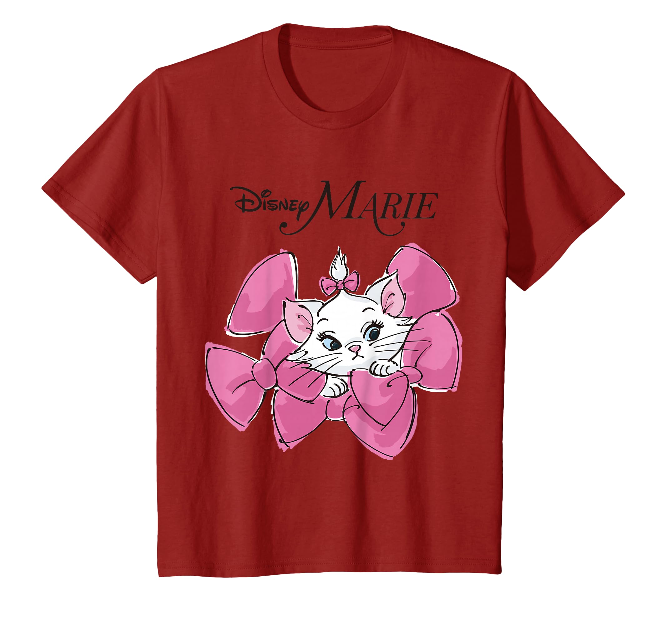 Amazon | DISNEY おしゃれキャット マリー プリント 152100013 Tシャツ