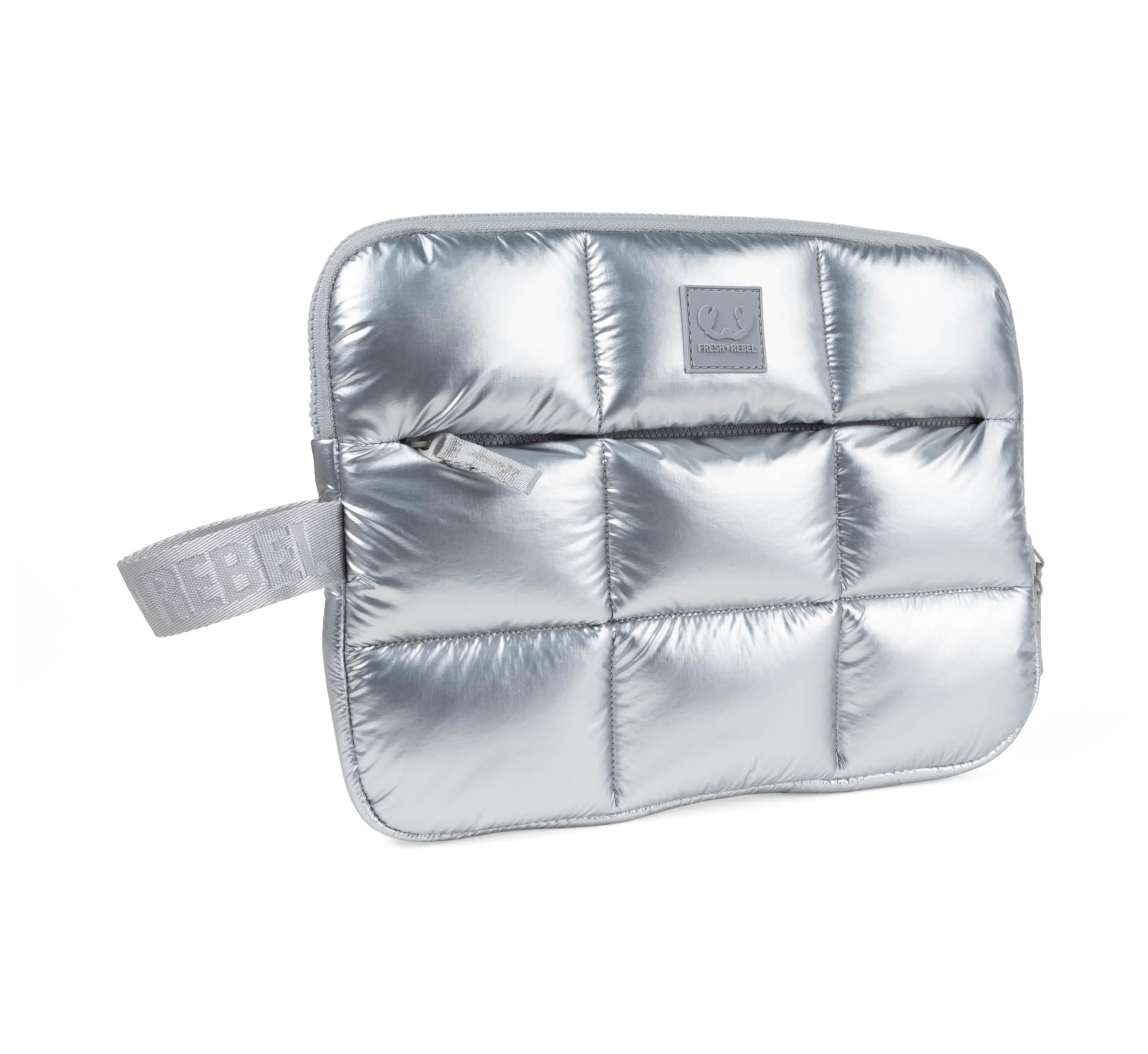 Funda acolchada para portátil 13-14 pulgadas Fresh 'n Rebel Coze Note MacBook Air Pro Liquid Silver 7