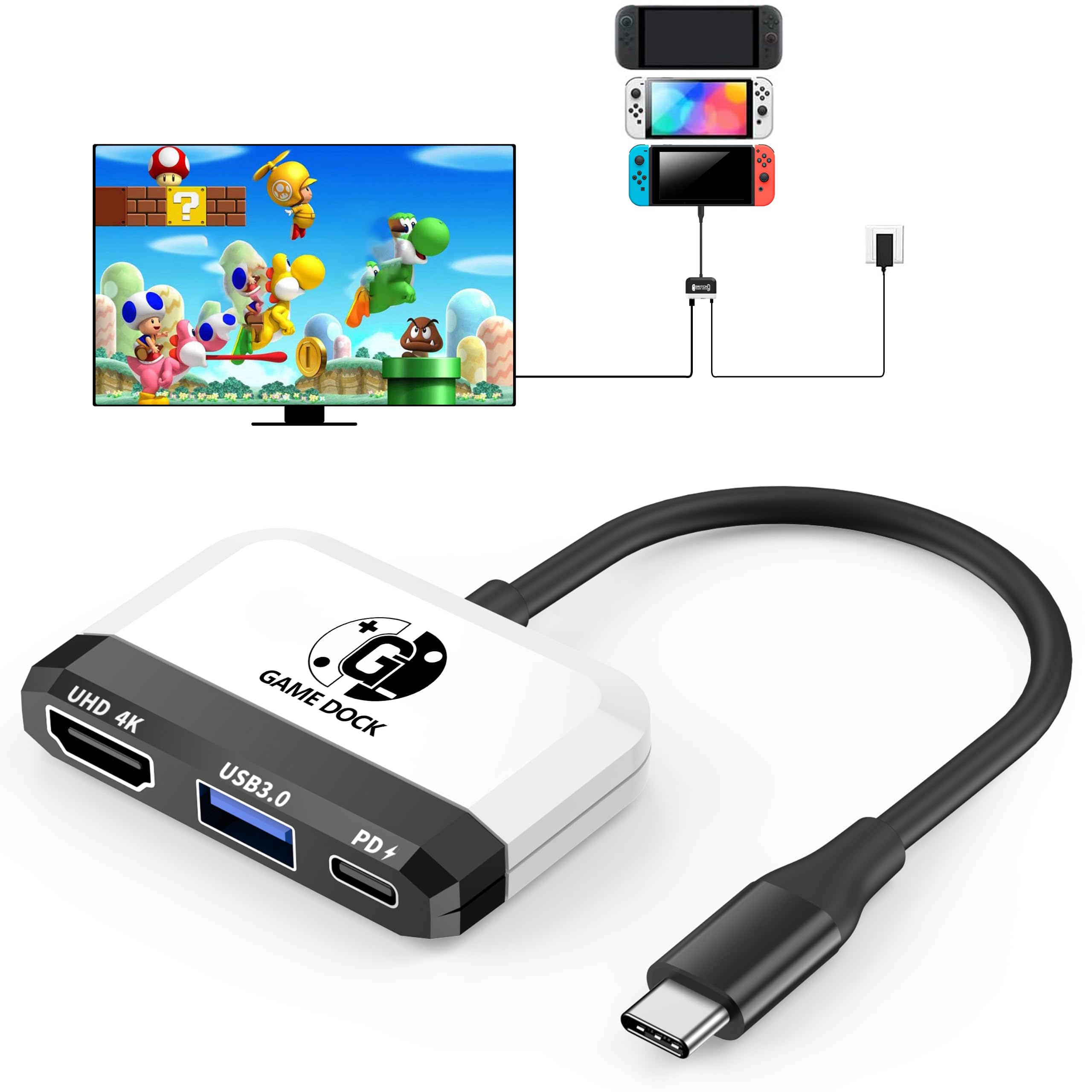 Amazon.co.jp: GKEAPZA 互換ドック for Nintendo Switch/Switch 2/OLED