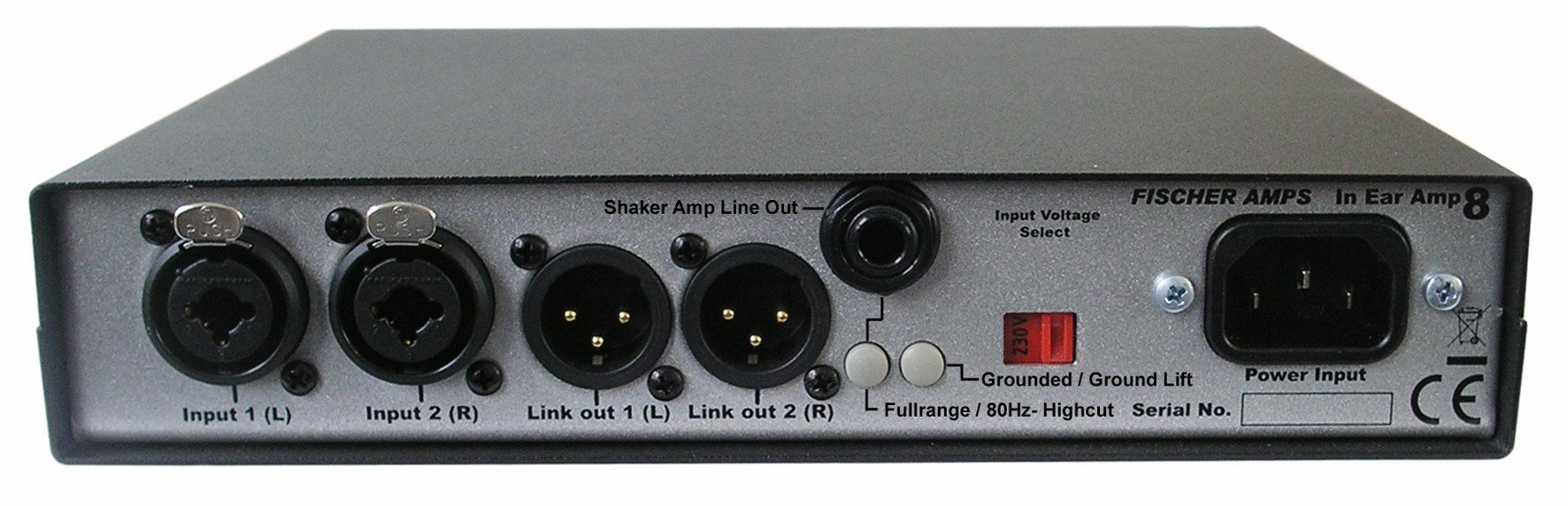 FISCHER AMPS 001130 Hard-Wired in-Ear Body Pack Headphone Amplifier