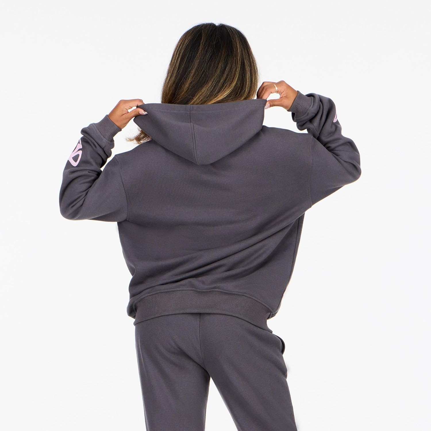 Forever 21 womens Oversized Hoodie With Graphic Screens - Image 5