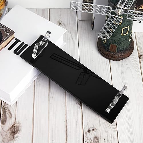 Miniatura 5 de Soporte de espada, 2 piezas, soporte de espada acrílica, soporte de espada de escritorio, soporte decorativo para espada, estante de exhibición fijo