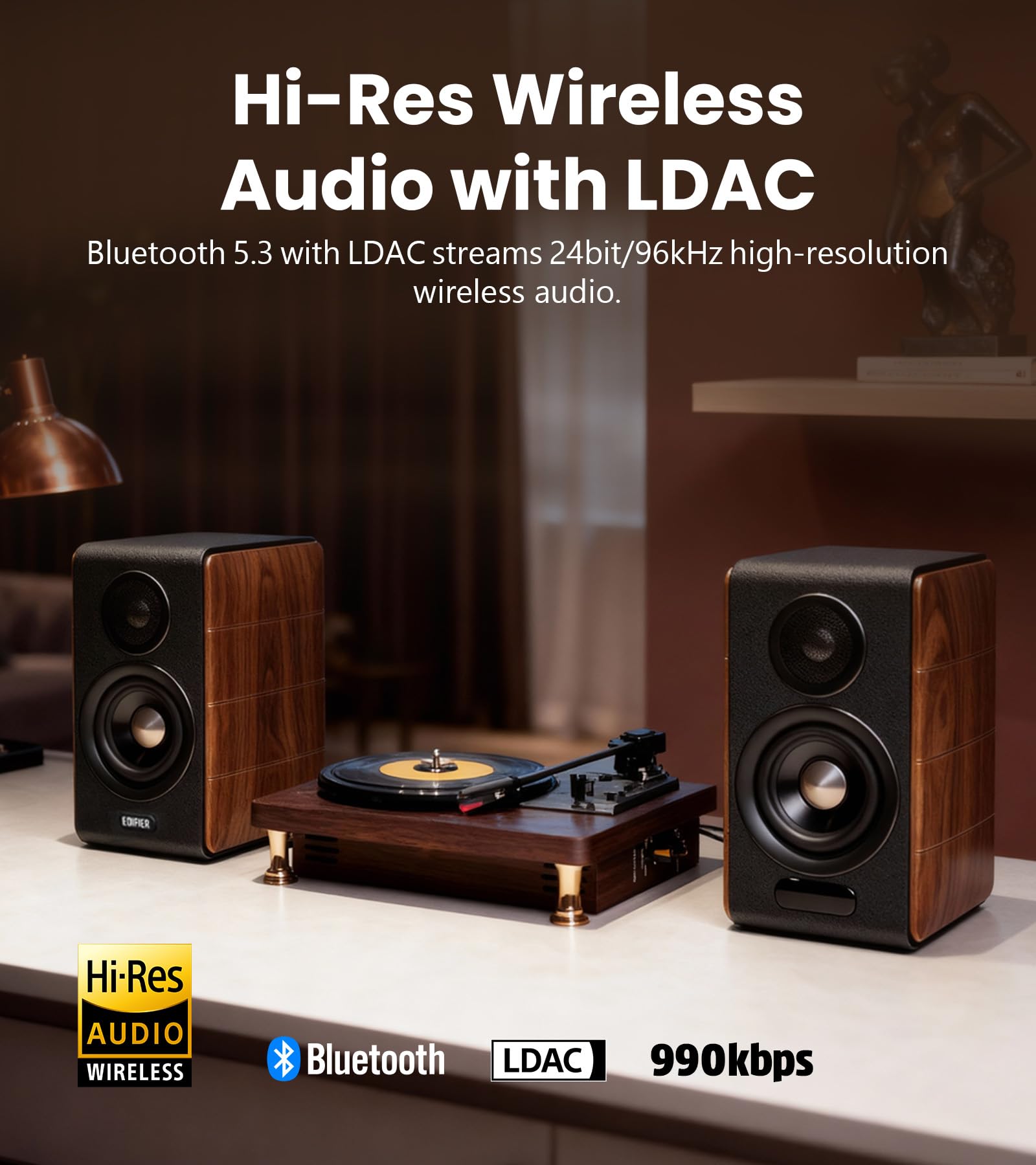 EDIFIRE　s880db S880DB Hi-Res Audio Certified Powered Speakers – Edifier USA