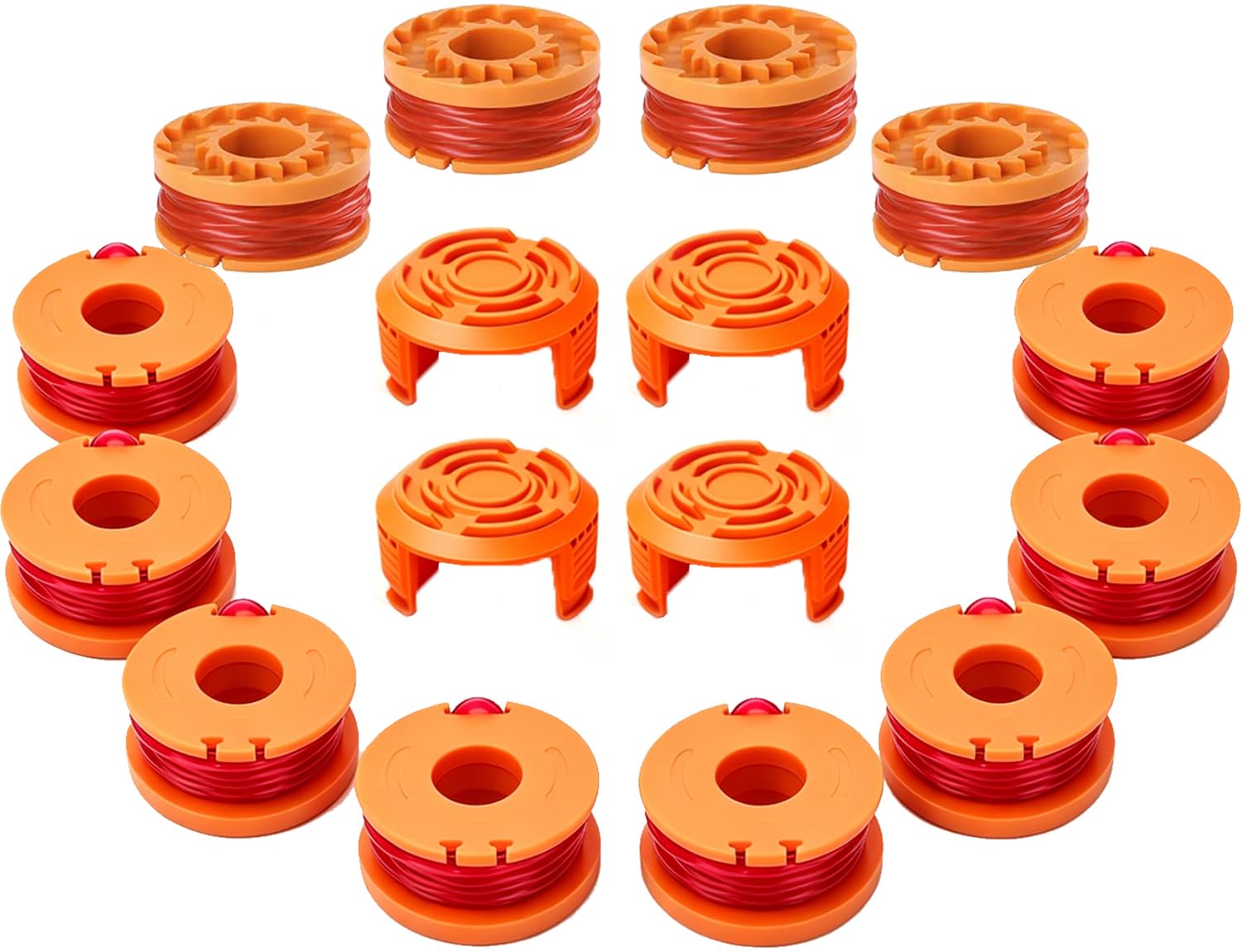 Amazon.com : 16 Pack Auto Feed Spool .065 10ft String Trimmer