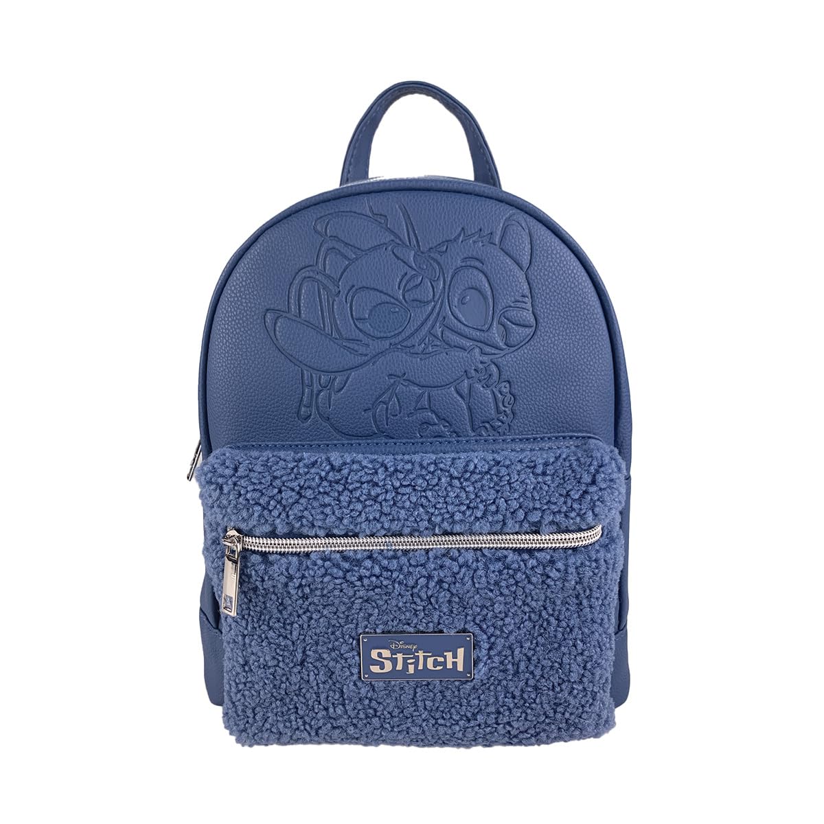 Nomadict Gaming Bag Teddy Blue Stitch – Backpack with Compartment Designed for Nintendo Switch® – 28 x 22 x 12 cm – Officially Licensed Disney