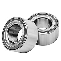 Vista 44 de Detroit Axle - 2 bujes de rodamiento de rueda traseros para Suzuki Aerio 2002-2007, Suzuki Esteem 1995-2002, 2 rodamientos de rueda completos