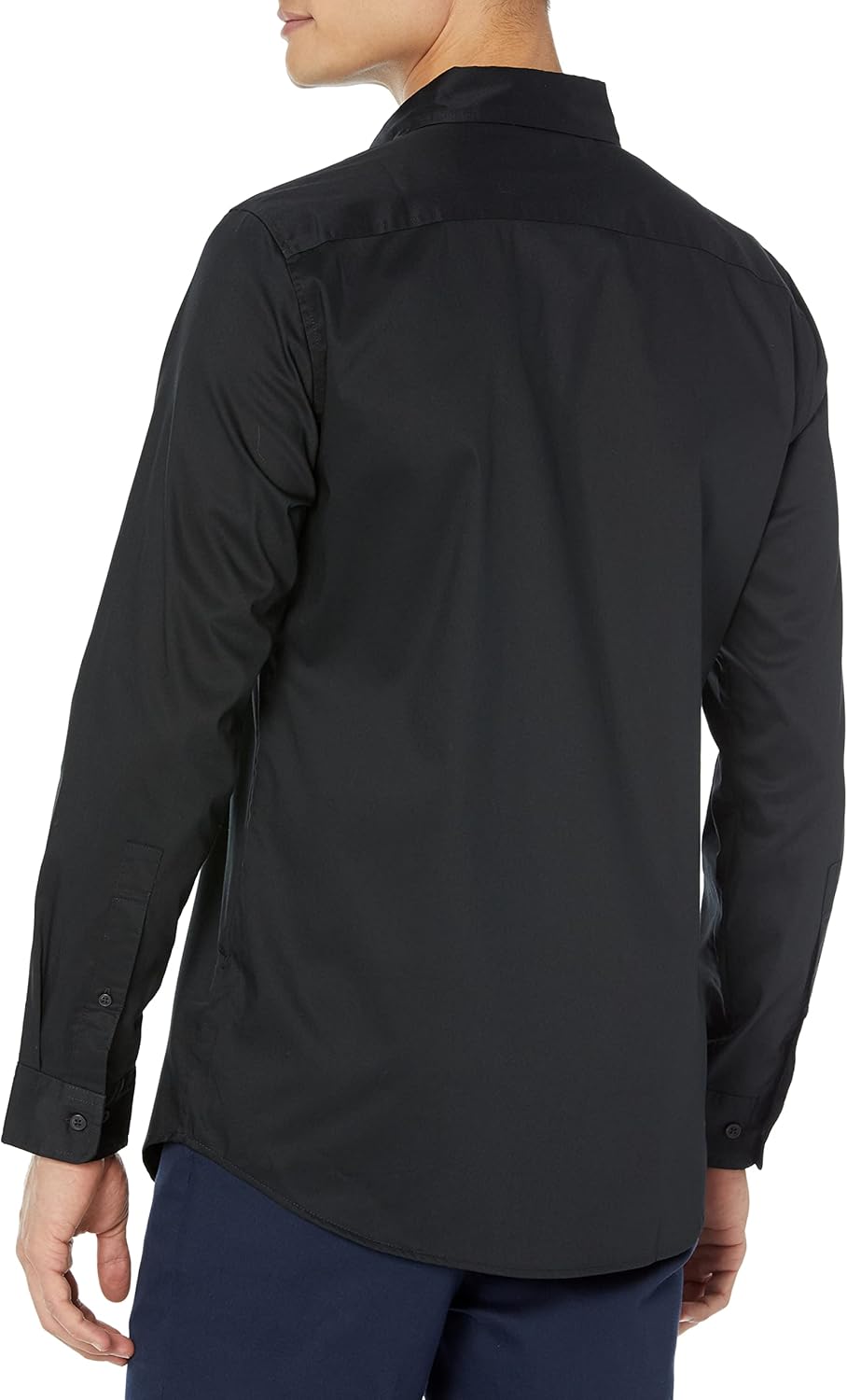 Amazon Essentials Men's Slim Fit Long Sleeve Wrinkle Resistant Stretch Dress Shirt - Image 2