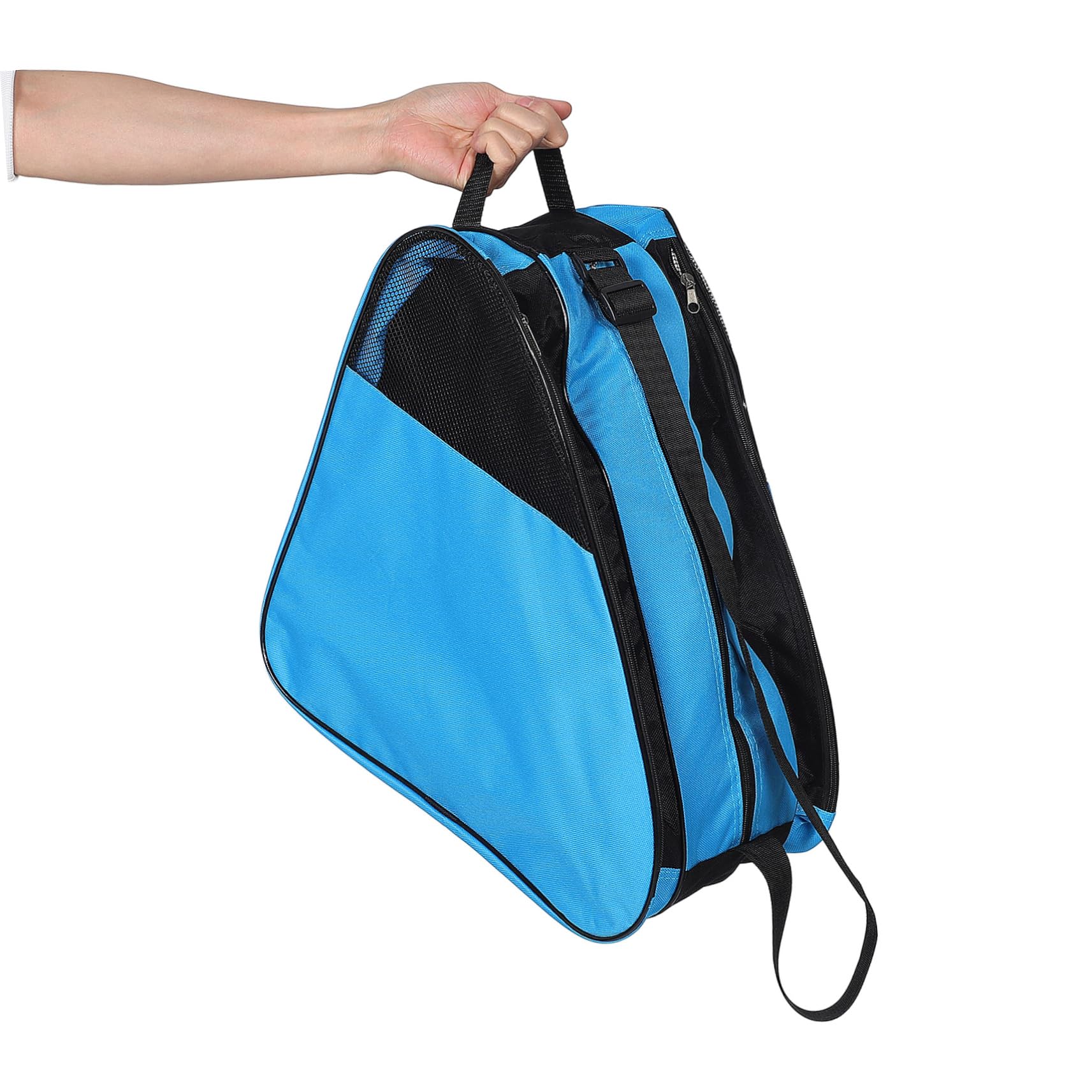 Toyvian Custodia Per Pattini a Rulli Organizer Con Cerniera Grande Adatta Donne e Pattinatori
