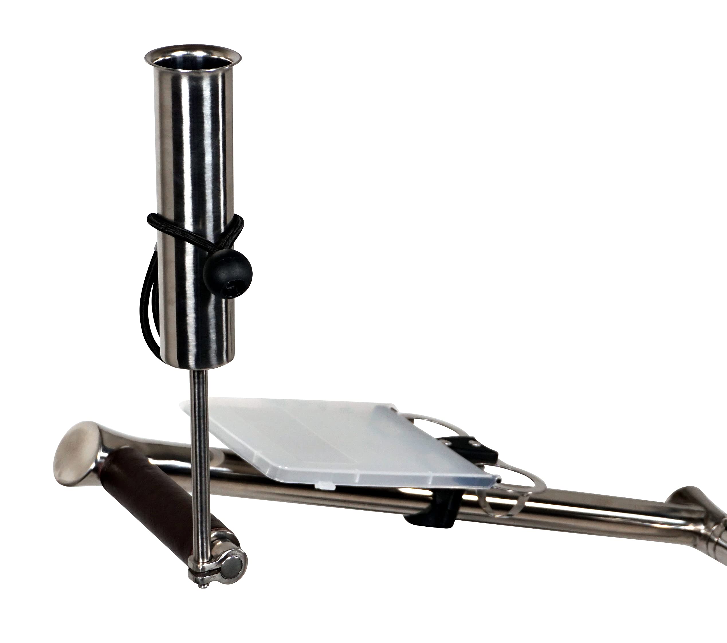 tour made HC3X Premium Golf Pushtrolley I klappbar & zerlegbar I 3 Rad | edles Design I manueller Golftrolley aus Edelstahl I inkl. Transporttasche, Schirm- & Scorehalter I Deutsche Markenqualität