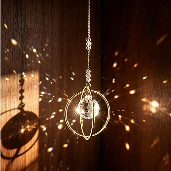 Suncatcher Crystal 45 cm Suncatcher for Hanging Window Decoration