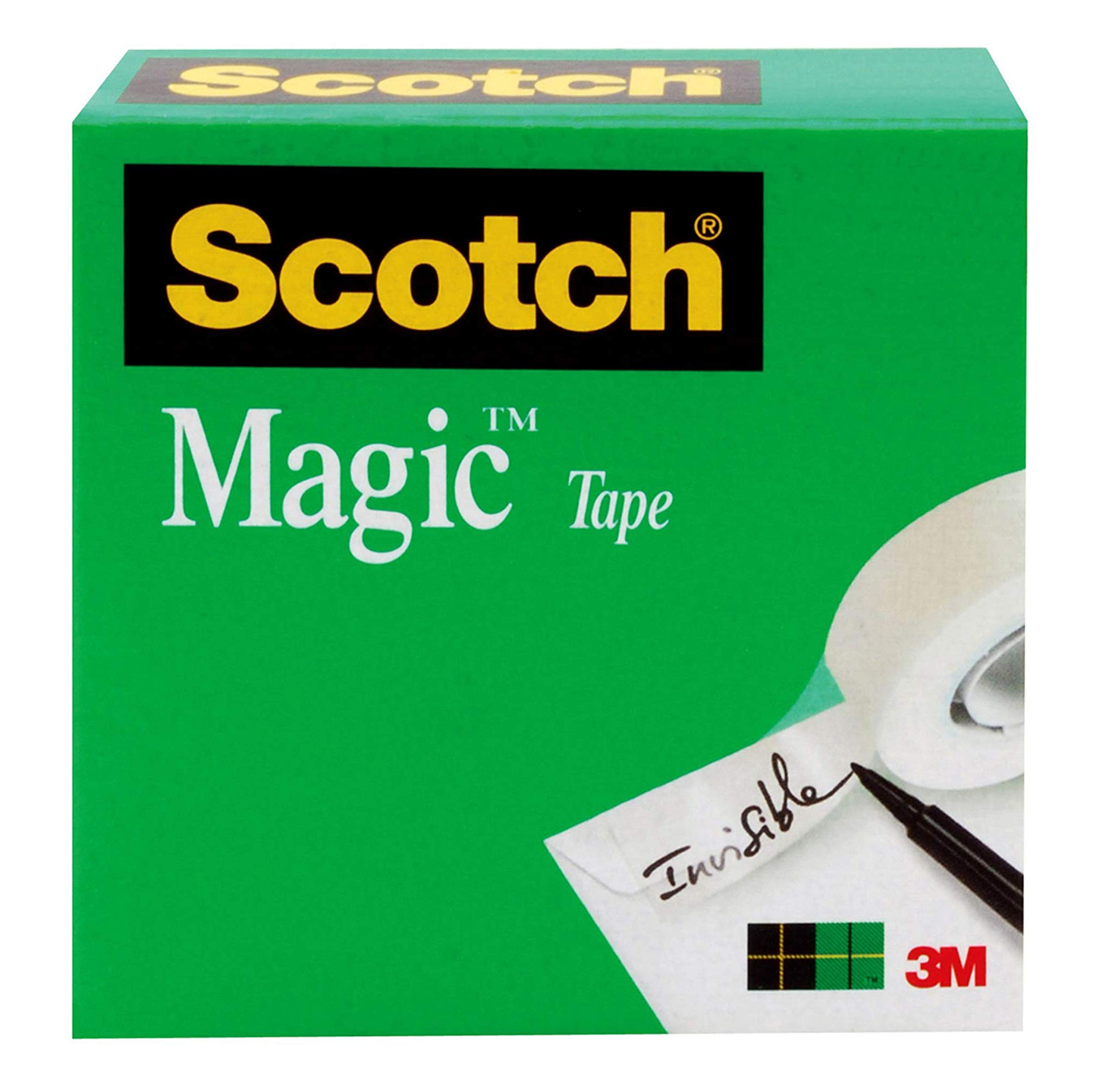 ScotchInvisible Magic Tape, 810, 2.5 cm x 1296"