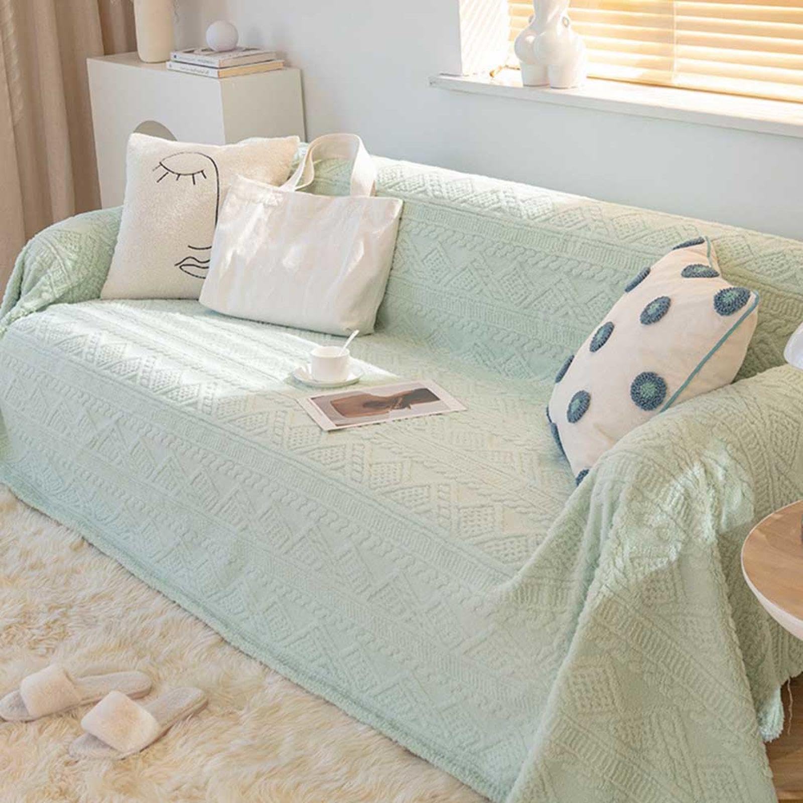Extra Large Sofa Throws for 4 Seater Sofas E45x45 Pillowcase Included — image 1
