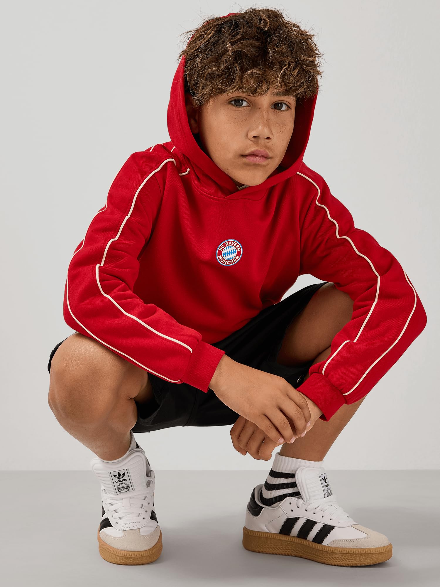 FC Bayern München | Hoodie Essentials | Kinder | Rot