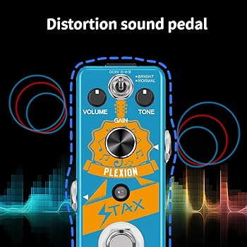 Amazon.com: Stax Distortion Guitar Pedal, Plexion Effect