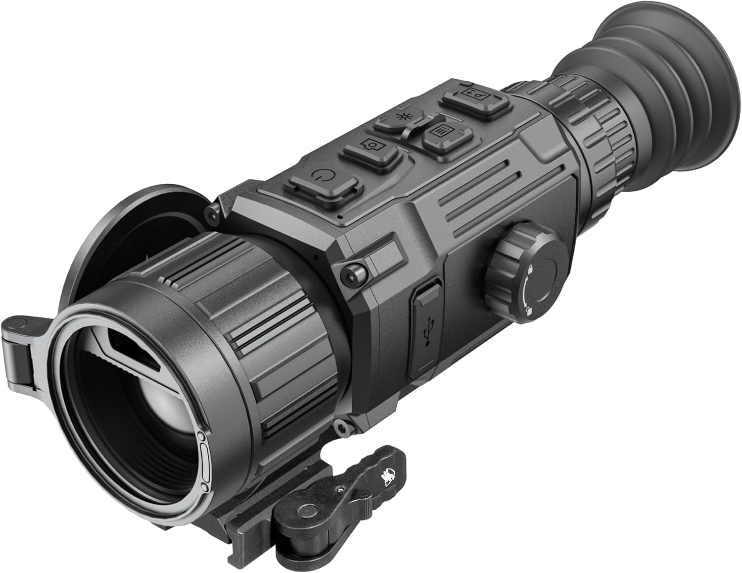 AGM Global Vision Rattler V3 Precision Thermal Scope | Sub-15mK Sensitivity, Built-in LRF (excludes 25-384 Model), WiFi, Video Recording & Rugged Weatherproof Design