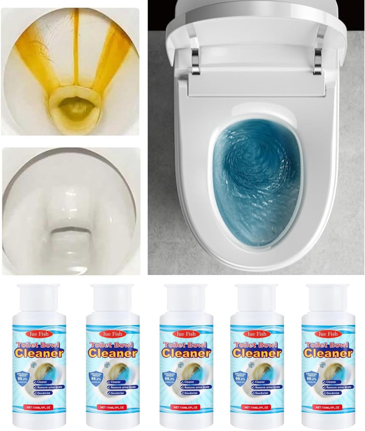 Splash Foam Toilet Cleaner, 150ml Splash Toilet Cleaner Foam Powder