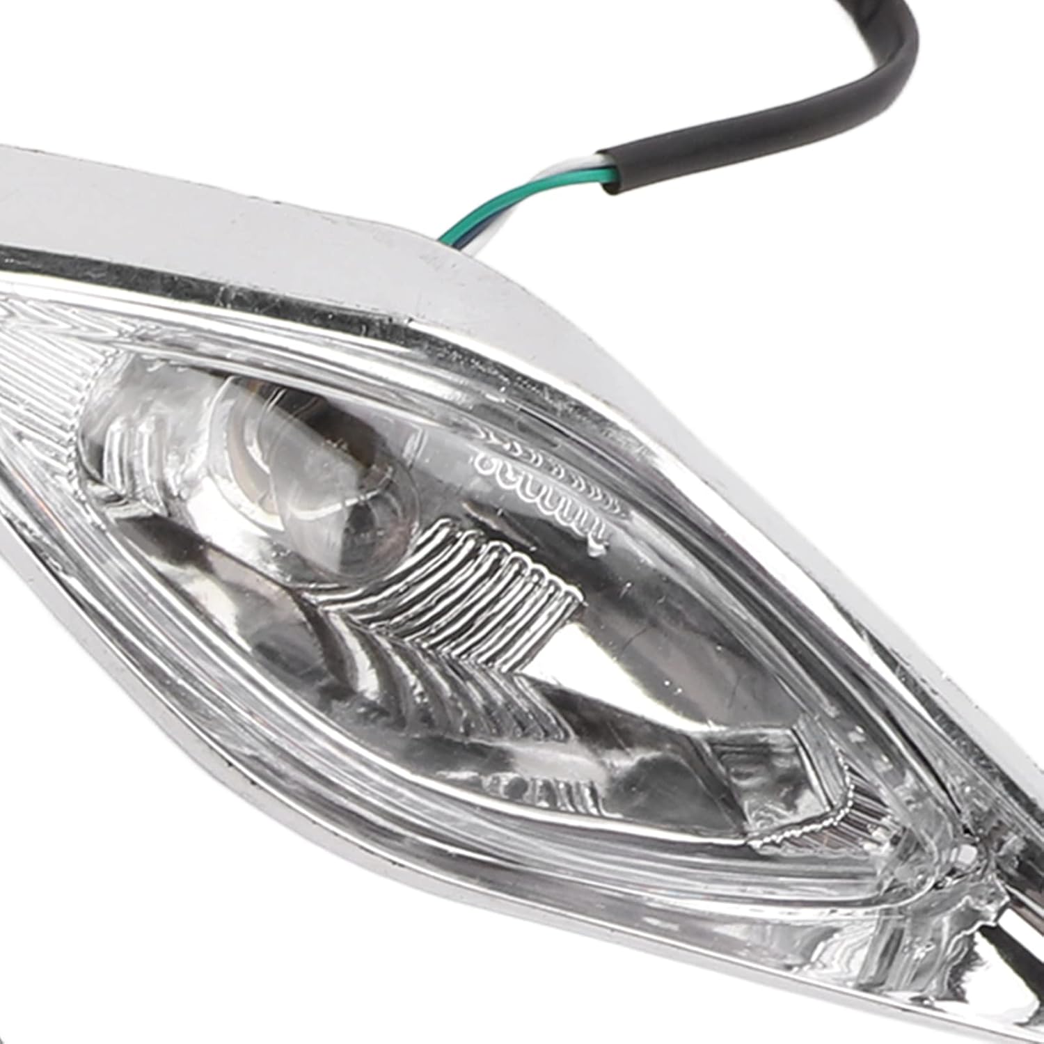 Akozon Headlights, Front Left Right Headlights 3 Wire Head Lamps for 125 4 Wheel ATV Quad