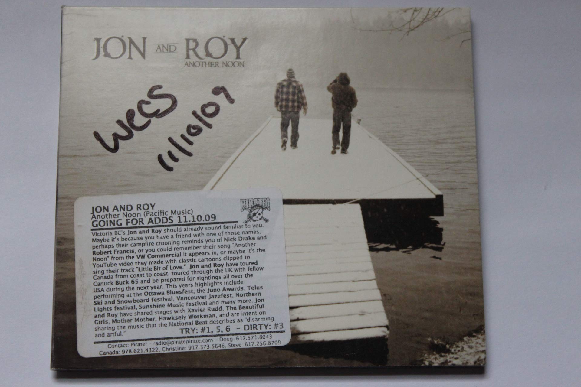 Another Noon [Audio CD] JON AND ROY