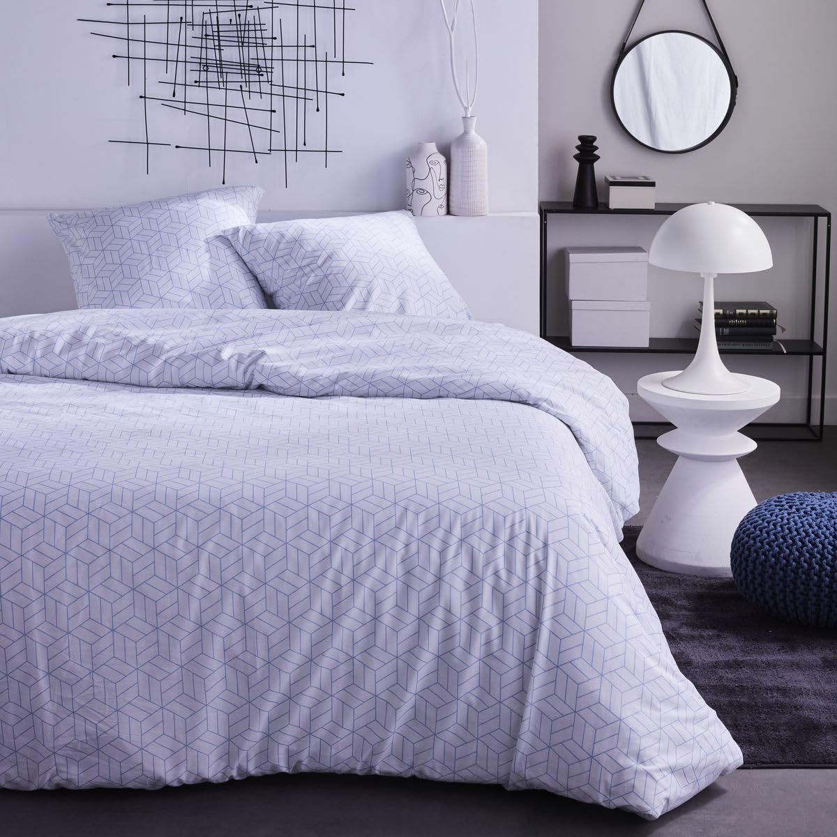 TODAY Sunshine 15.37 Double Bed Linen 220 x 240 cm Printed Cotton