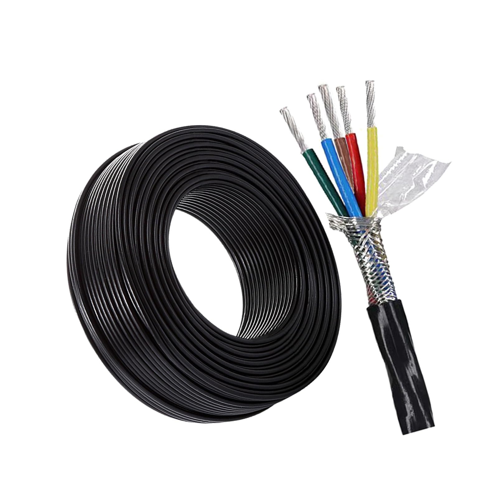 Cable blindado de cobre estañado con chaqueta FEP