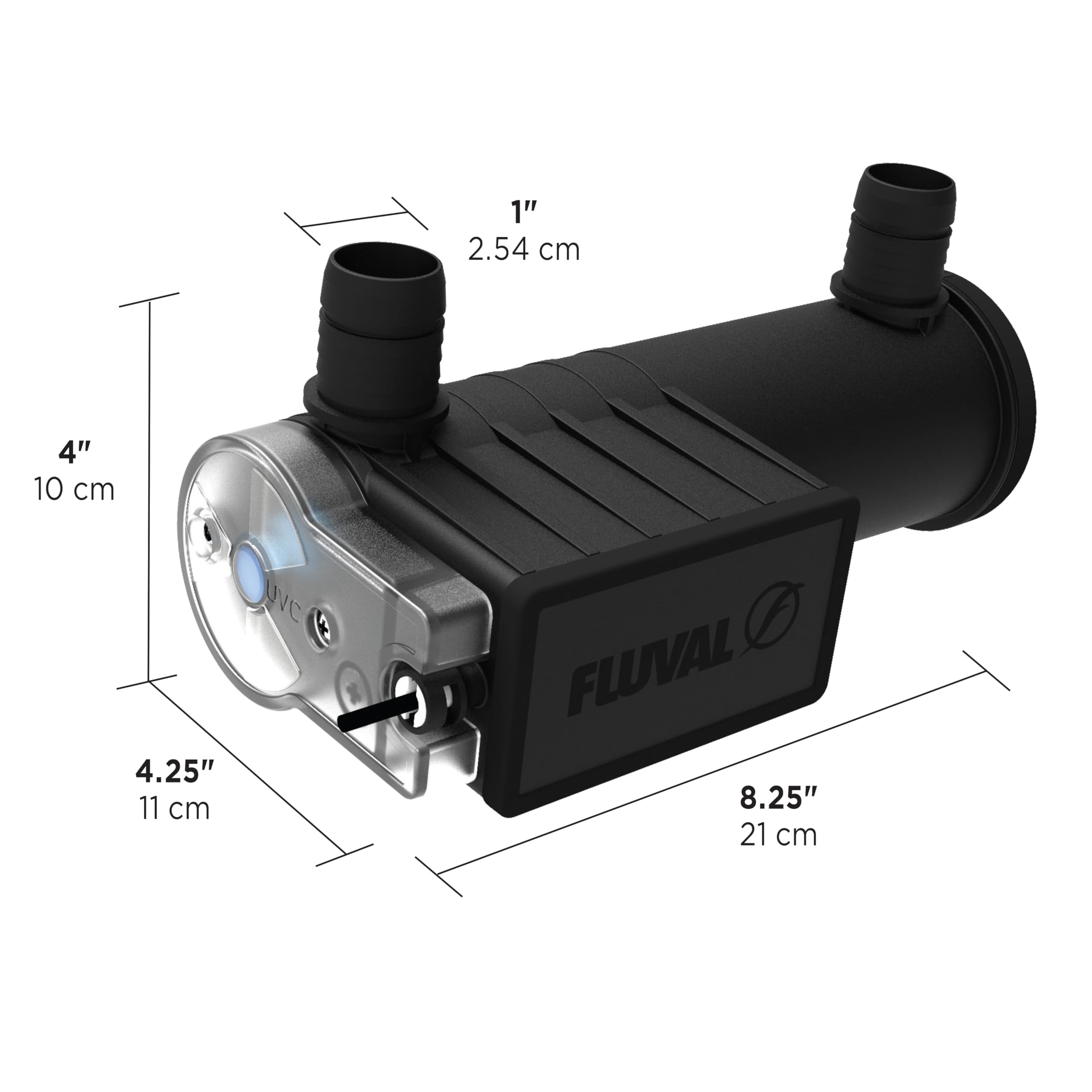 Clarificador UVC de Acuarios para Filtros Fluvla FX, 6W