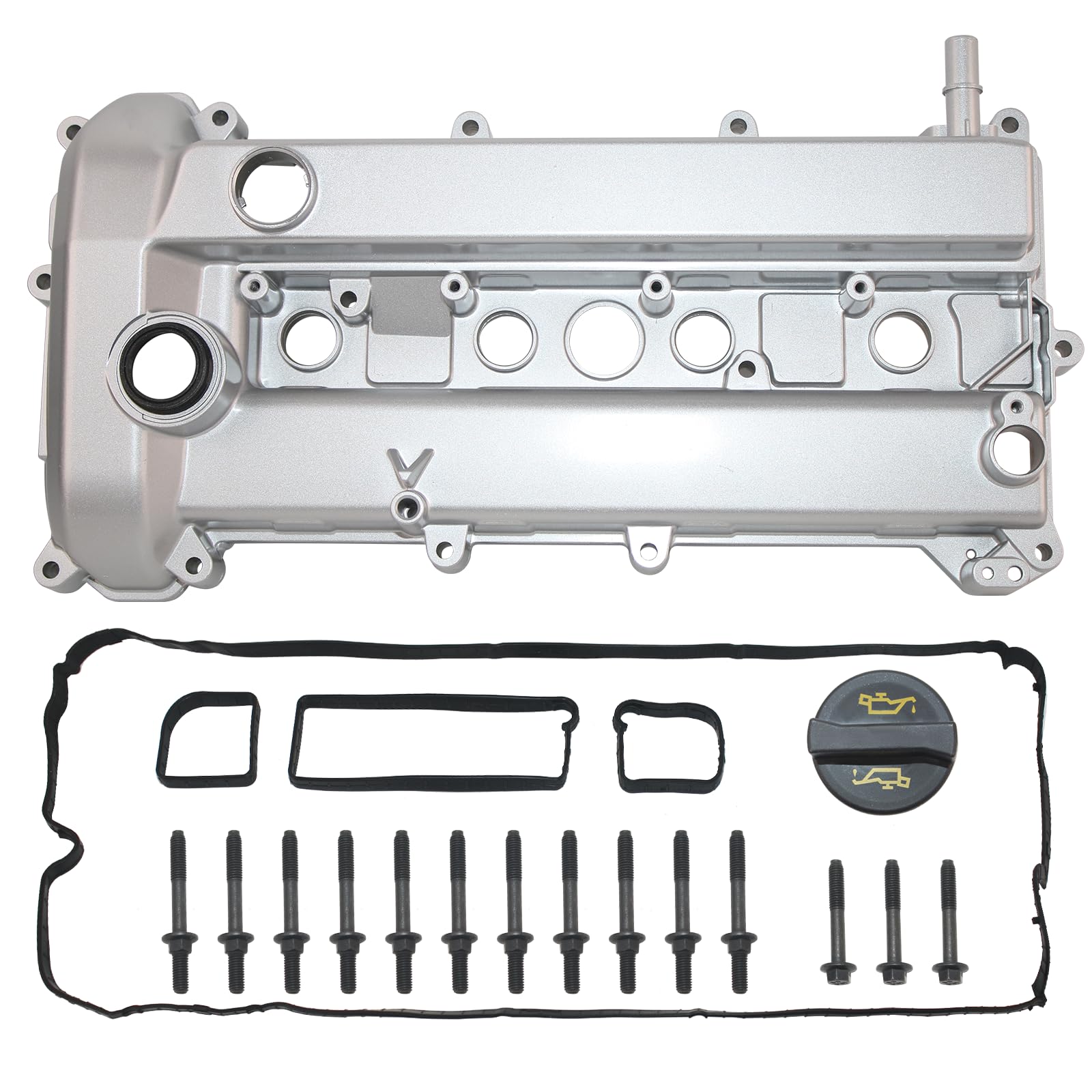 MID-GARTS 前編・後編セット Amazon.com: XUNUOPARTS 2.5L Aluminum Valve Cover Compatible with