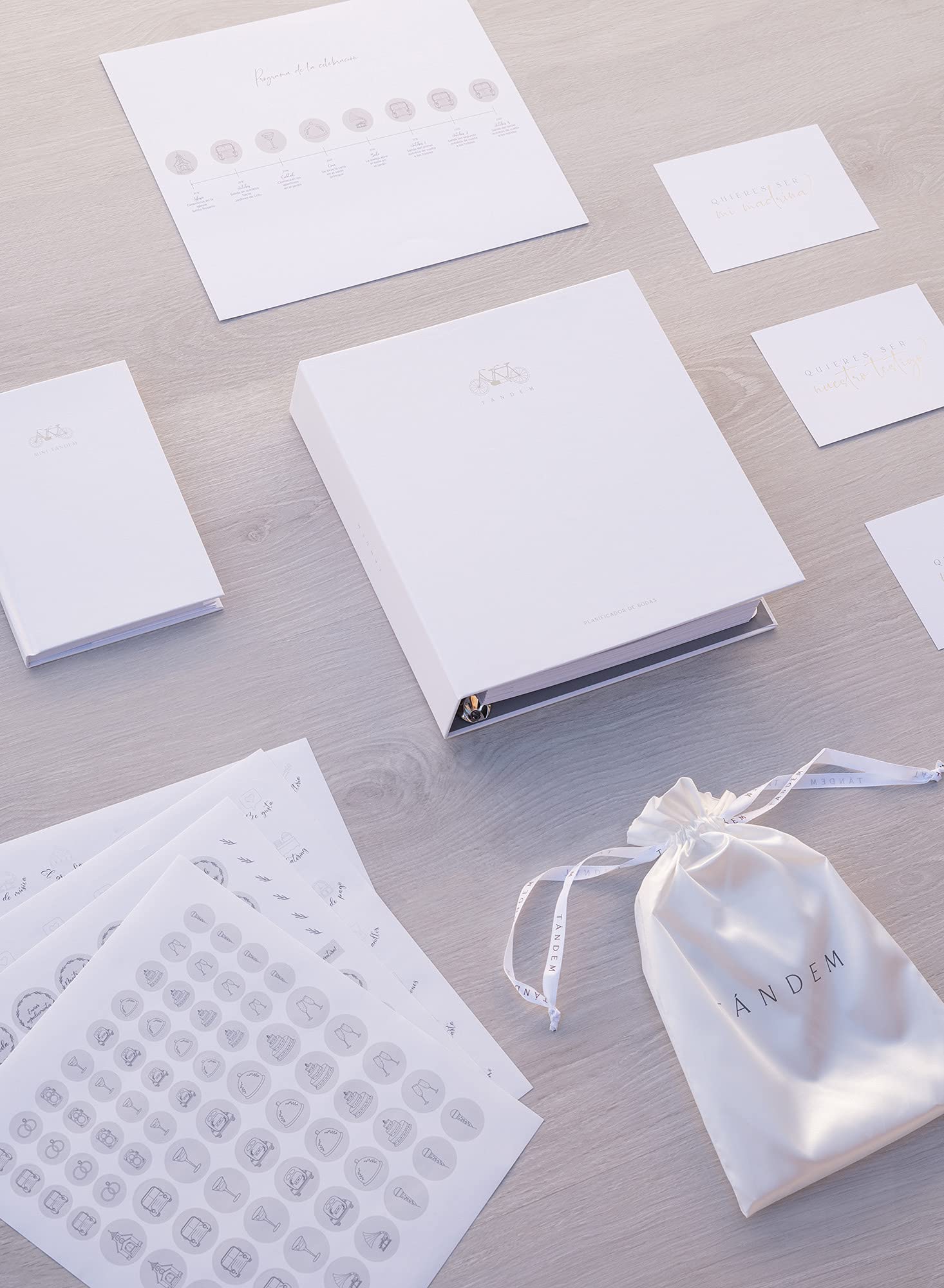 Planificatore matrimonio Tandem - Agenda matrimonio - Organizer matrimonio/agenda per matrimonio - Agenda per matrimonio