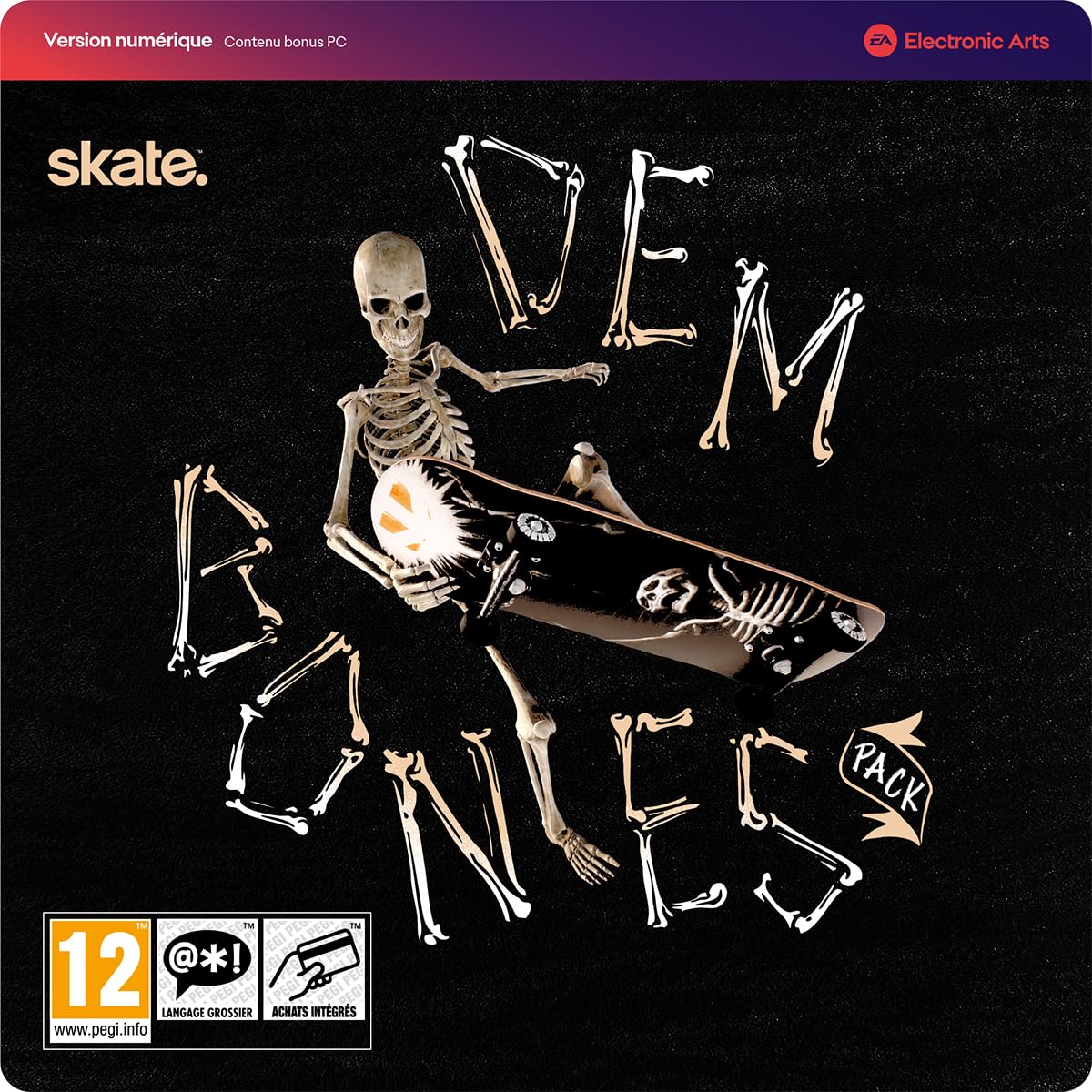 skate. Pack Dem Bones PC Win téléchargement code EA App jeu vidéo - 7
