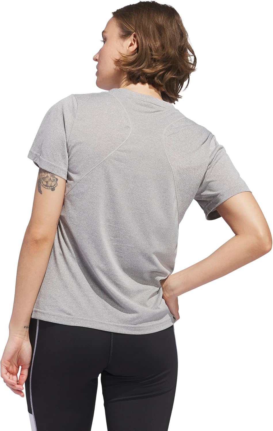 Adidas Womens Designed for Training T-Shirt - Image 4
