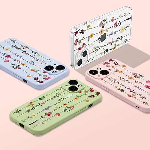 Miniatura 7 de ZTOFERA Funda protectora transparente para iPhone 14, funda protectora de silicona flexible para iPhone 14, delgada y a prueba de golpes, para