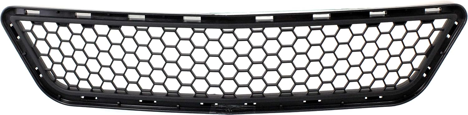 Compatible with 09-10 G6 (Base & GT) Front Center Lower Bumper Cover Grill Grille Assembly Black