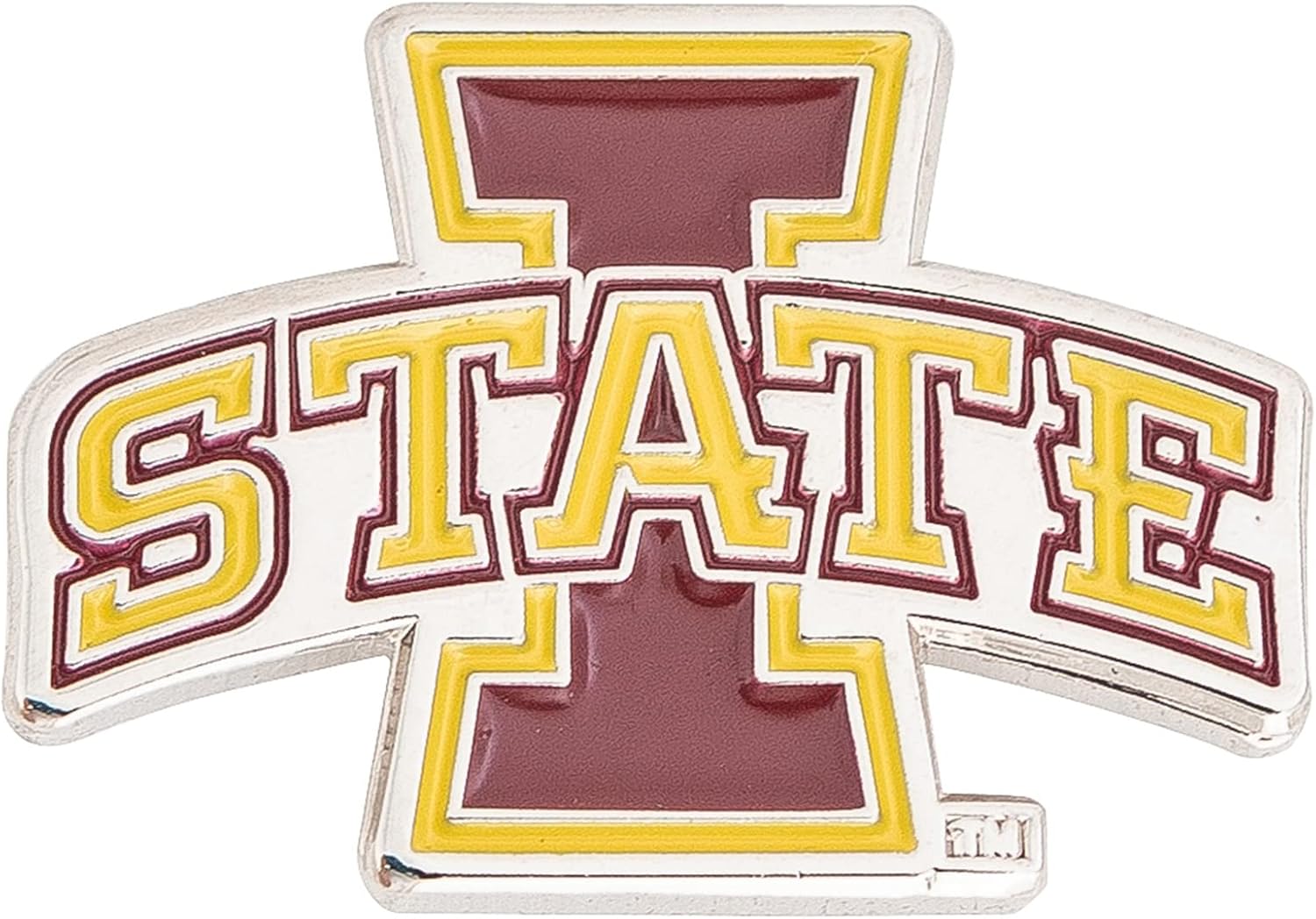 Desert Cactus Iowa State University Lapel Pin ISU Cyclones Made of Metal for Formal Wear, Bag and Hat Jewelry, and Tie Tack (Pin A)