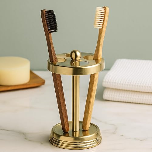 Miniatura 3 de nu steel Nusteel Steel Jewel - Cepillo de dientes giratorio eléctrico, maquinillas de afeitar, almacenamiento de brochas de maquillaje, colección de