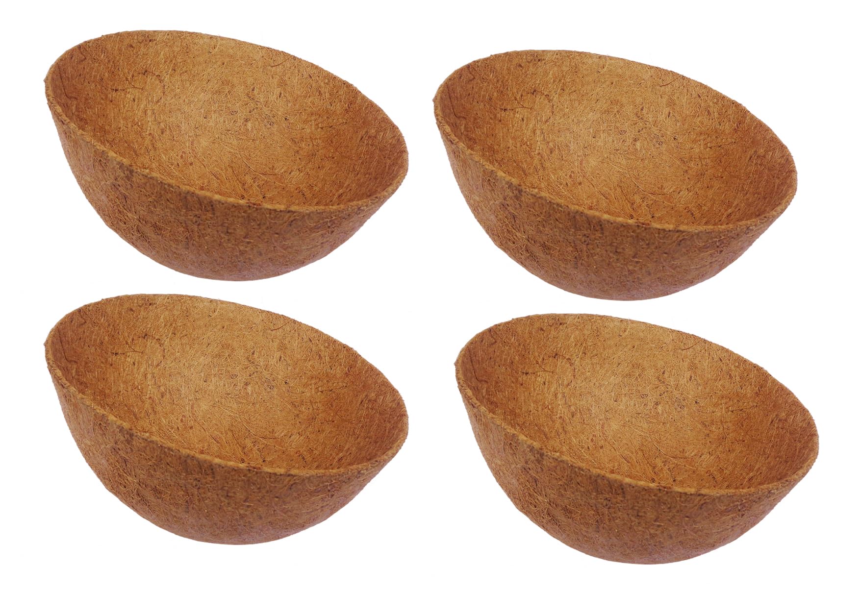 COIR GARDEN Coco Fiber Liner - Hanging Planter POTS - Coir Liner - Basket Liner 10INCH - 4 Pieces (B07C8FP6YF) Amazon Price History, Amazon Price Tracker