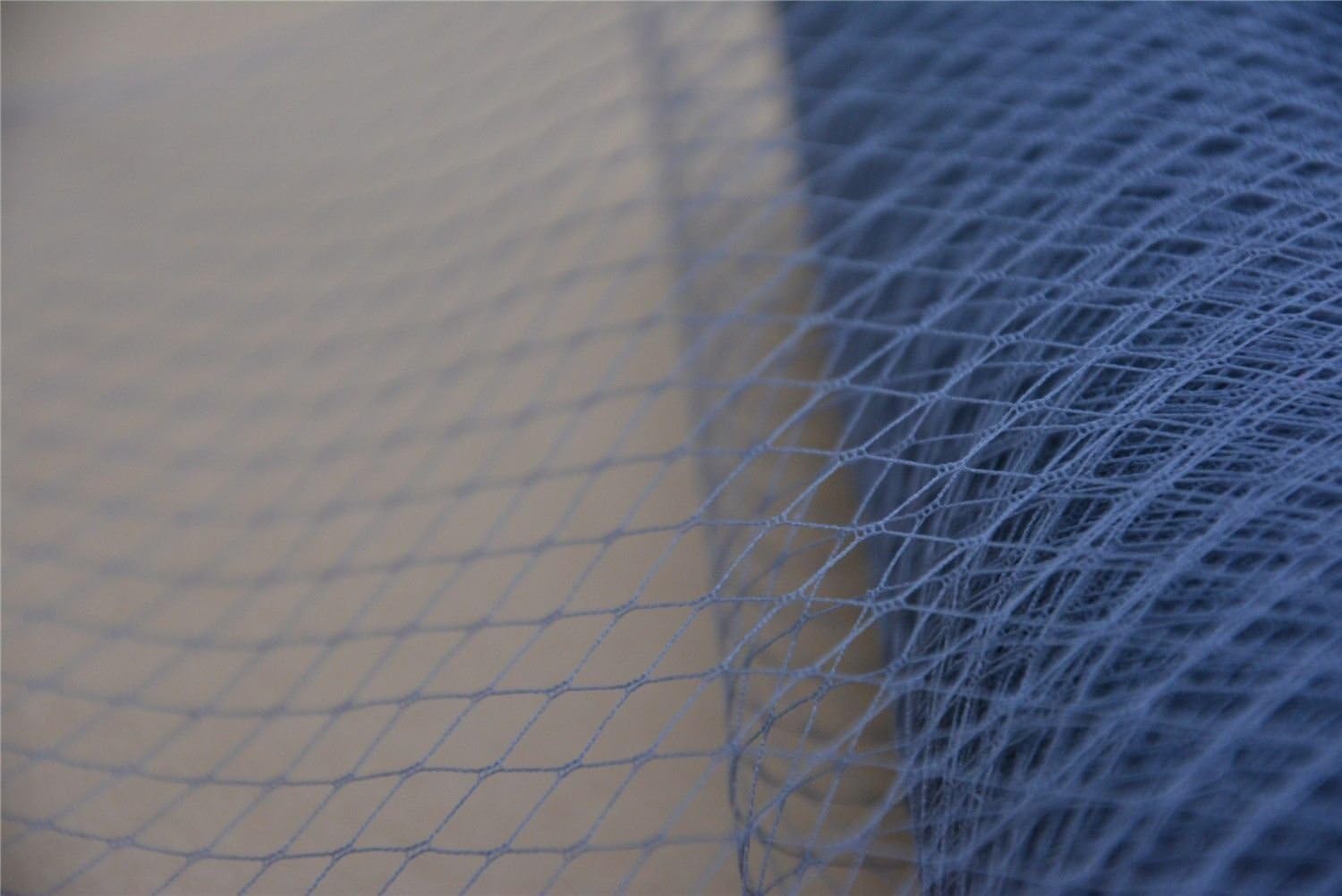 1 Yard Gray Birdcage Veil Netting Fabric Bridal Wedding Net