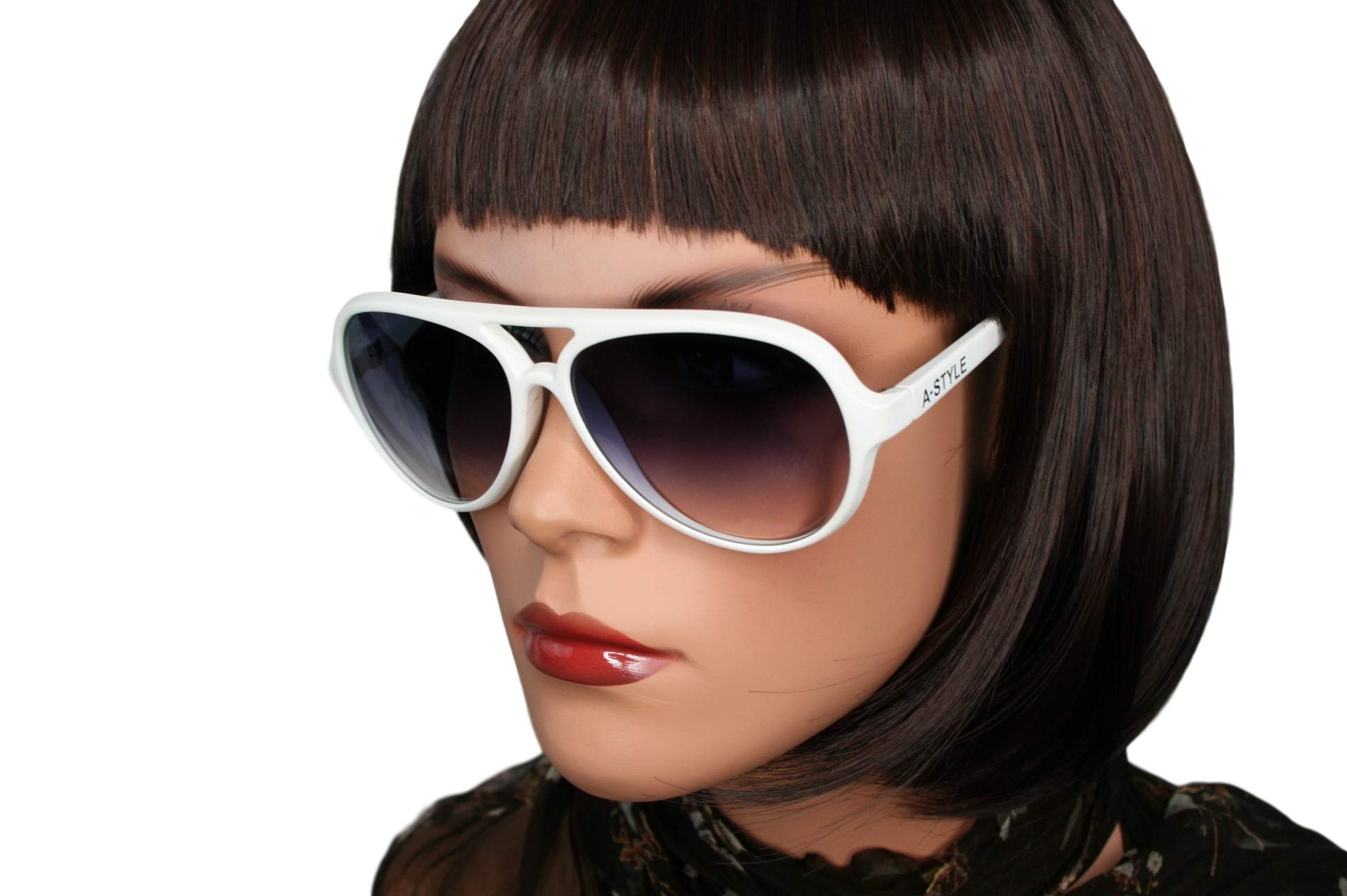 A-Style OCCHIALI DA SOLE UOMO DONNA AS 017 BIANCO 03