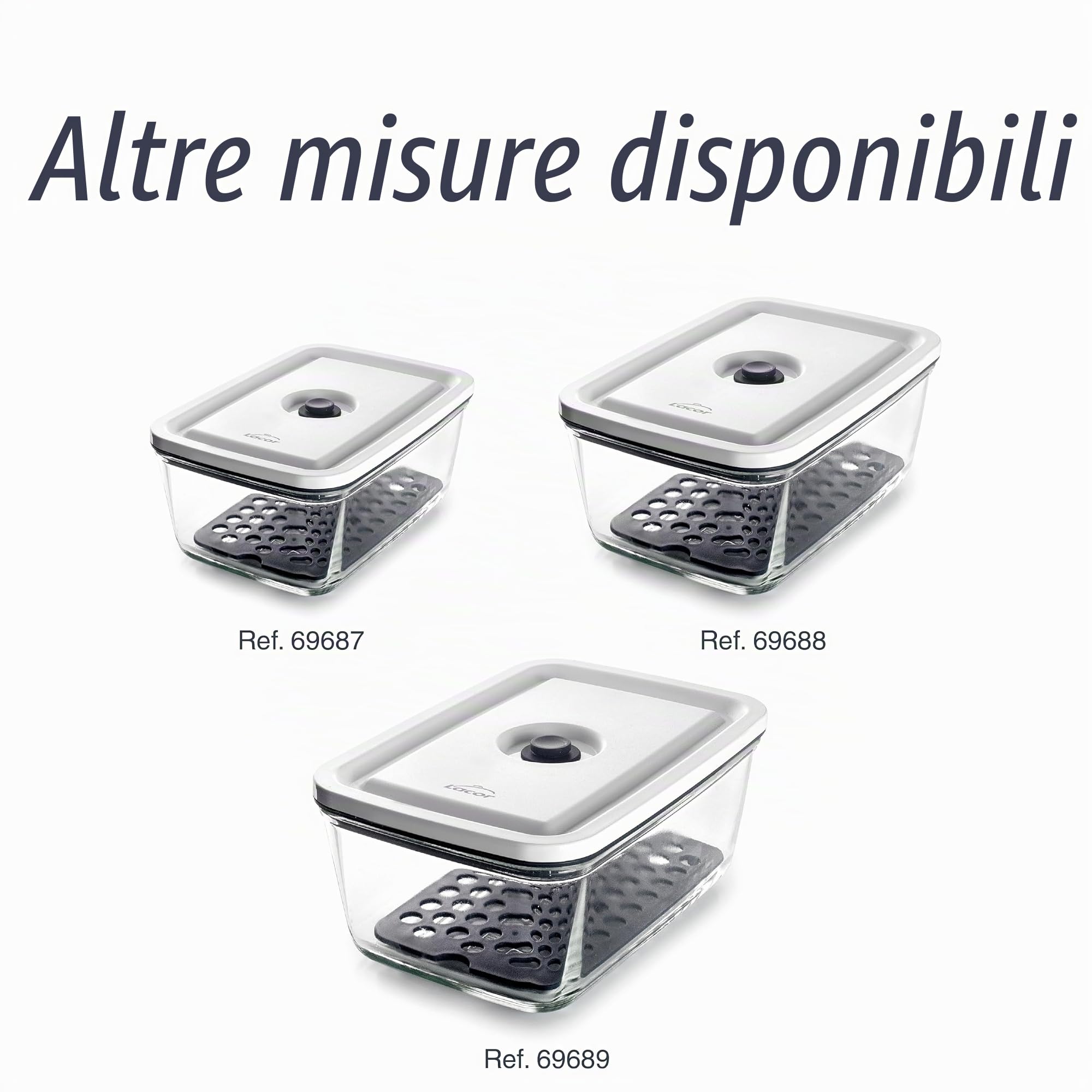 LACOR 69689 - Contenitore Ermetico, 1,5 litri, Smart, Vi... | Utensile professionale duraturo; progettato per prestazioni ottimali e una pulizia rapida in lavastoviglie