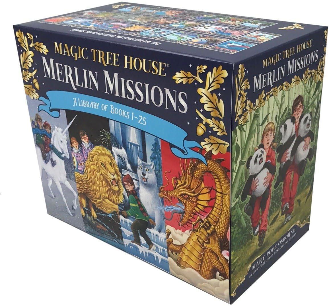 Magic Tree House Merlin Missions Books 1-25 Boxed Set