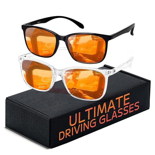 TIJN Sleep Glasses with Blue Green Light Blocking Red Lenses