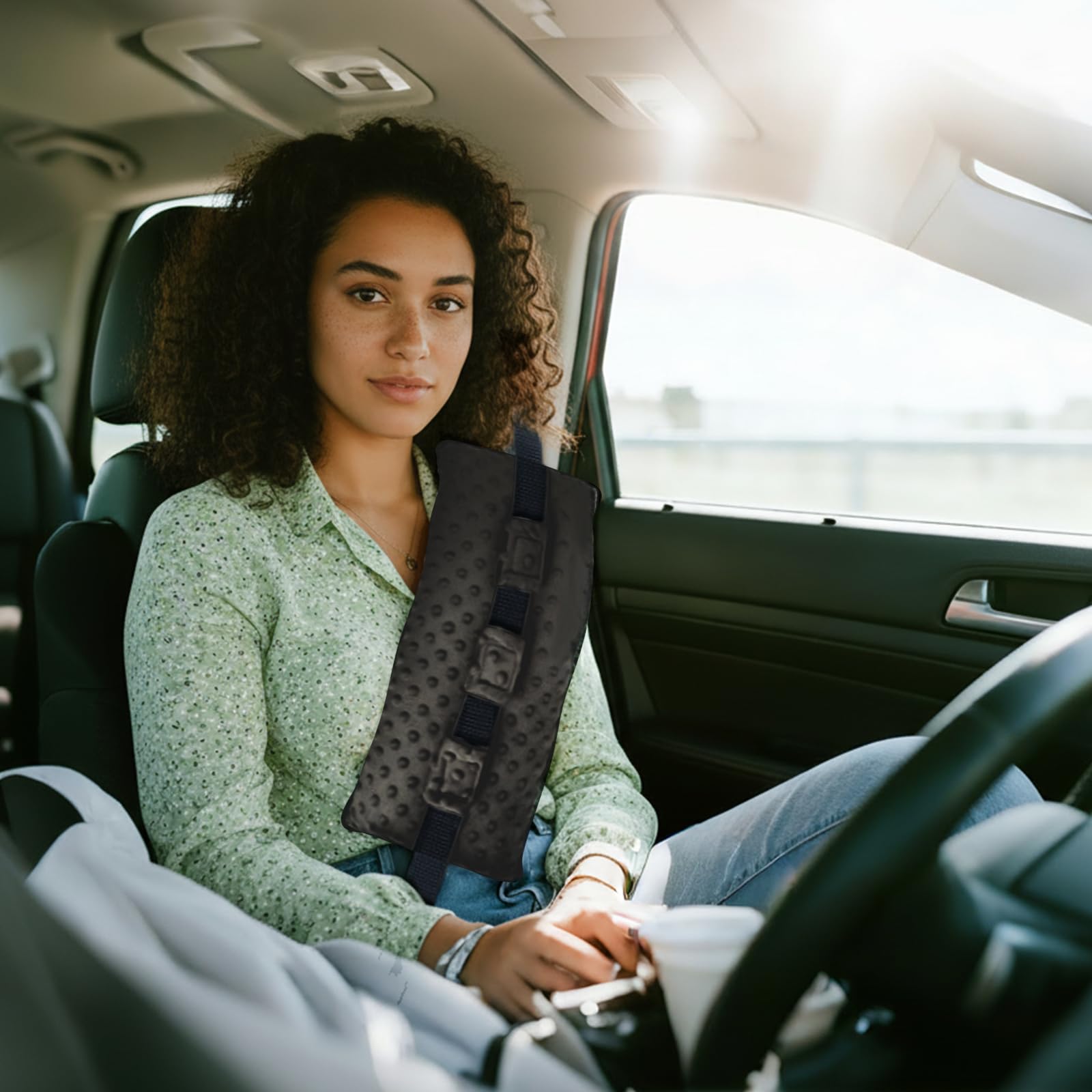 Hysterectomy Pillow Soft: Mastectomy Pillow Hysterectomy Recovery Must haves Car Seatbelt Pillow Cushion Support for C-section Recovery Cervical Cancer Uterine Abdominal Post Surgery — view 7