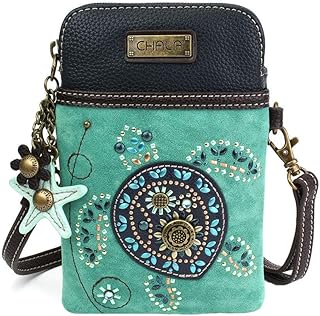 Chala Dazzled Sea Turtle Cellphone Crossbody Handbag - Turtle Lovers