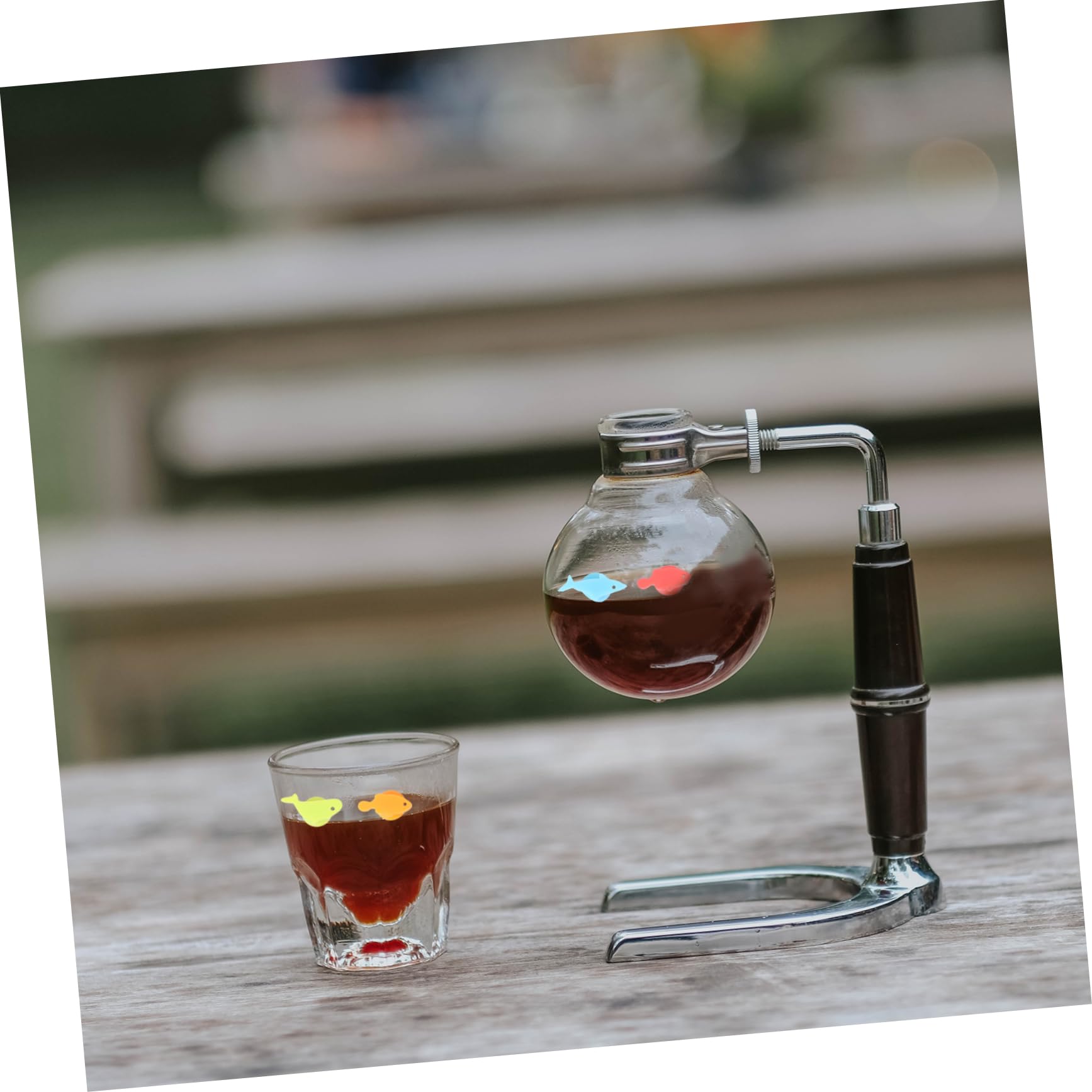 LABRIMP 108stücke Teiliges Weinglasmarkierer Mit Maritimen Tieren Wiederverwendbare Glasmarkierungen Für Partys Hochzeiten Und Cocktails Farbenfrohe Und Unterhaltsame