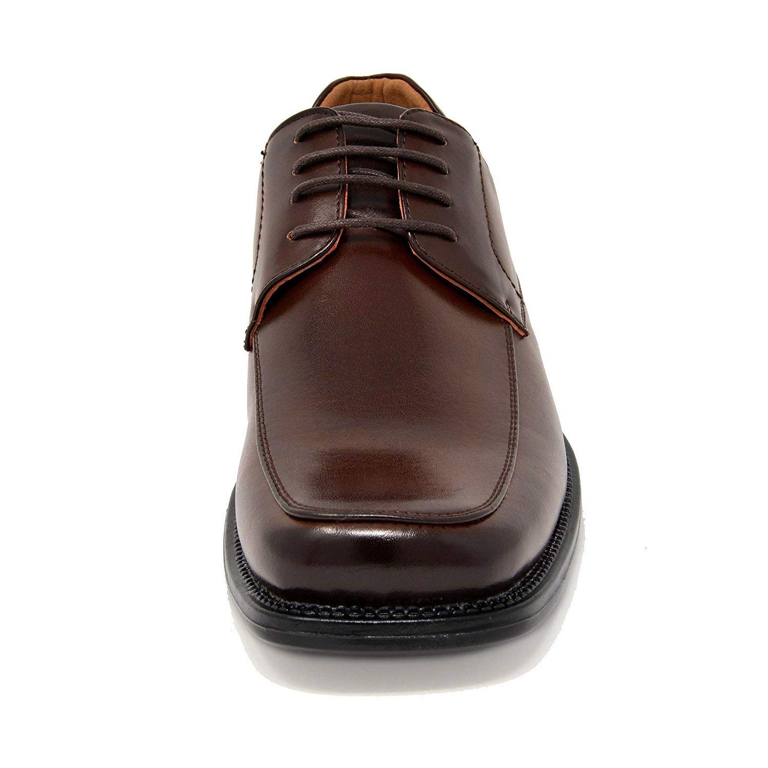 Bruno Marc męskie kwadratowe palce klasyczne formalne buty do sukienki Derby GOLDMAN-01