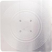 Vista 3 de MARSHALLTOWN Hawk, hoja de aluminio de 10 pulgadas, incluye preventor de callos y mango DuraSoft, mampostería, paneles de yeso, fabricado