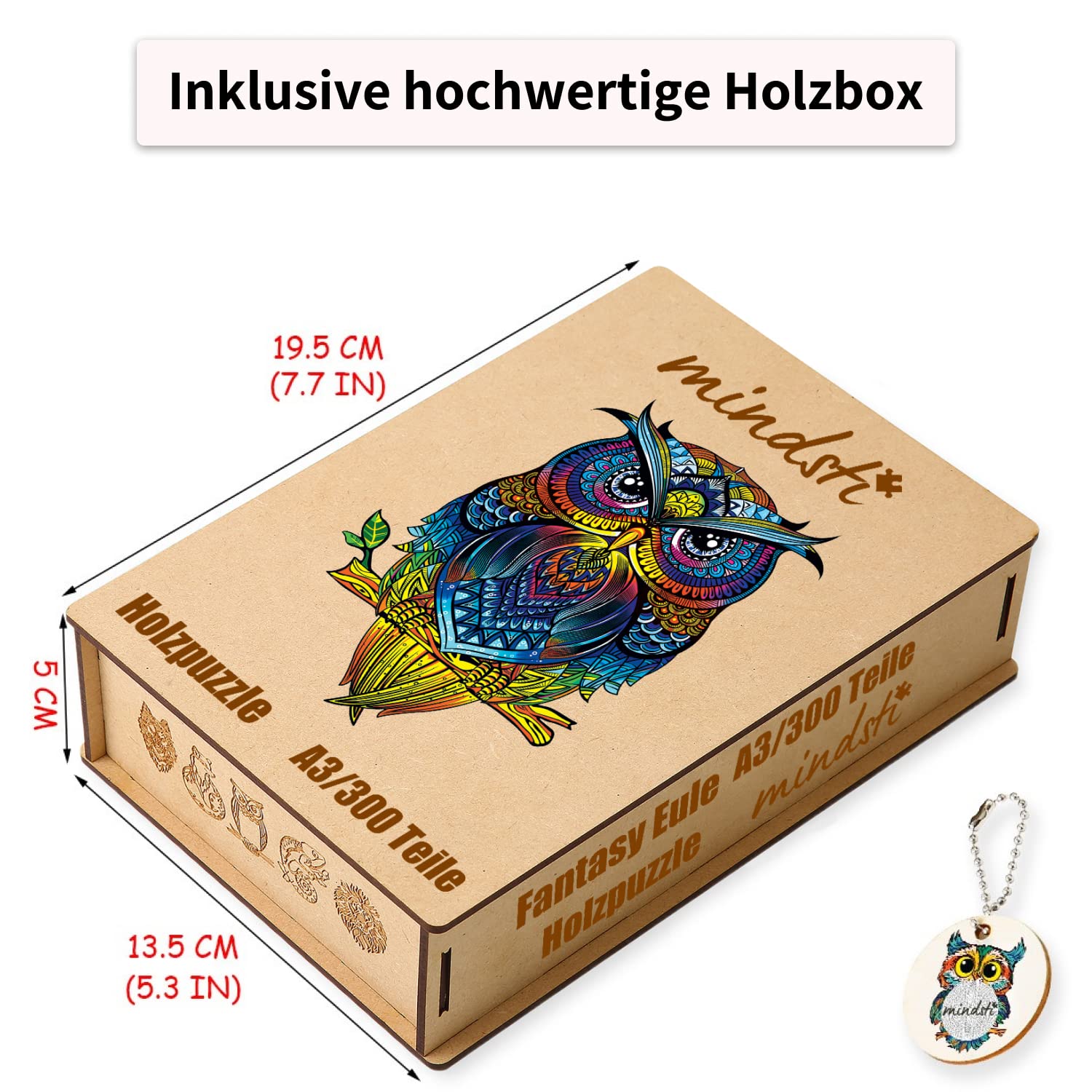 Holzpuzzle „Lebensbaum“ – 200 Teile, 28x28 Cm, Anspruchsvoll Für Erwachsene & Kinder