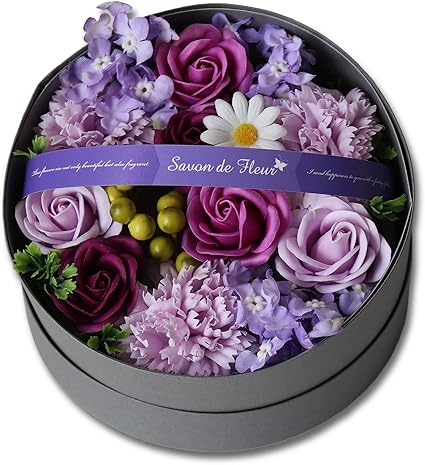 Amazon クリサンドラ ソープフラワー ギフト フラワーギフト お花 石鹸 フラワーアレンジメント 丸形 ボックス ギフト フラワー 04 ボックスフラワー パープル フラワーアレンジメント オンライン通販 Amazon クリサンドラ ソープフラワー ギフト フラワーギフト お花 石鹸 フラワーアレンジメント 丸形 ボックス ギフト フラワー 04 ボックスフラワー パープル フラワーアレンジメント オンライン通販