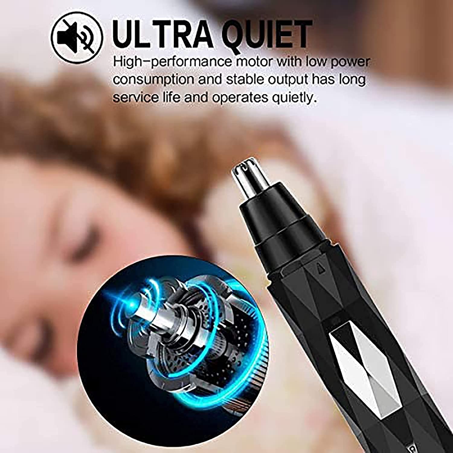 Rifinitore for Naso e Orecchie – Rifinitore Professionale indolore for Uomini e Donne,Trimmer per peli del Naso