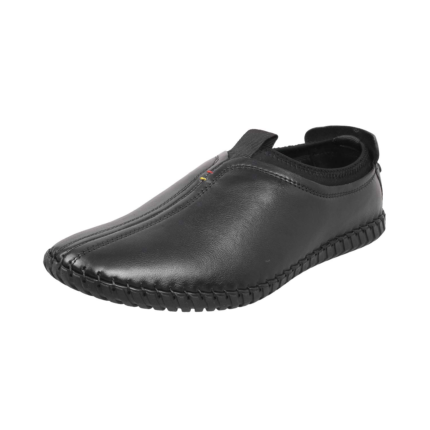 Mochi Mens Leather Black Loafers (Size (8 UK (42 EU)) (B084ZHM7BG) Amazon Price History, Amazon Price Tracker
