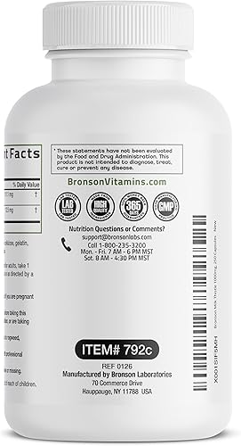 Miniatura 7 de Cápsulas de cardo lechoso, 1,000 mg, con Silymarin marianum y raíz de diente de león, suplemento para la salud hepática, 250 cápsulas